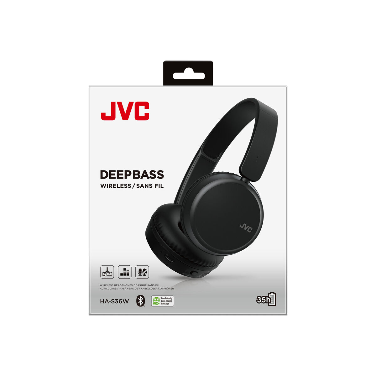 Auriculares Bluetooth con Micrófono JVC HA-S36W-A-U Azul