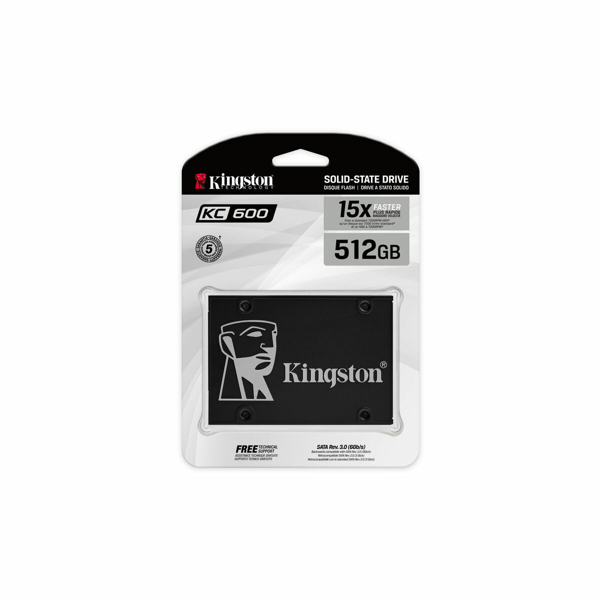 Disco Duro Kingston SKC600/1024G 1 TB SSD