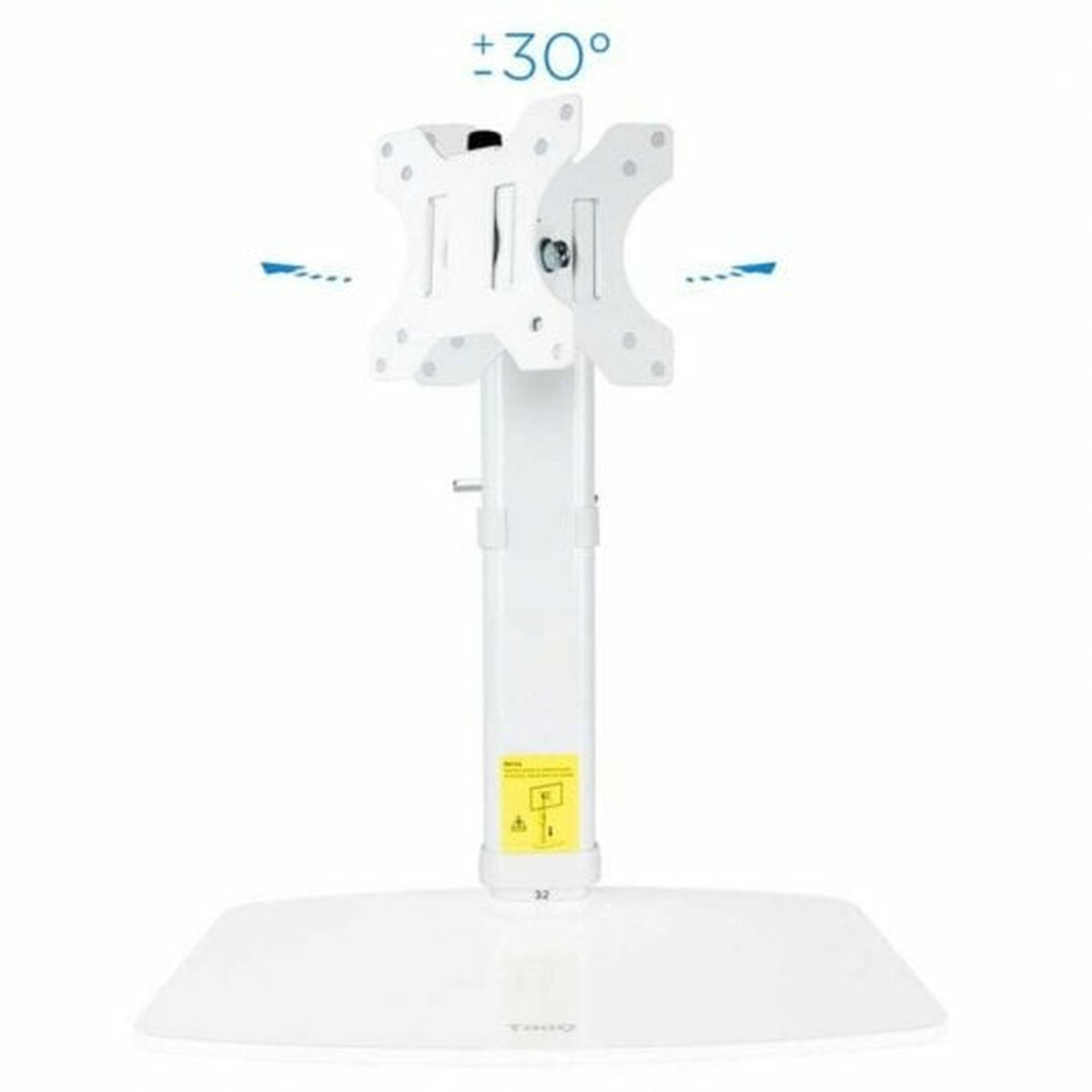 Soporte de Mesa para Pantalla TooQ DB1127TN-W 17"-27"