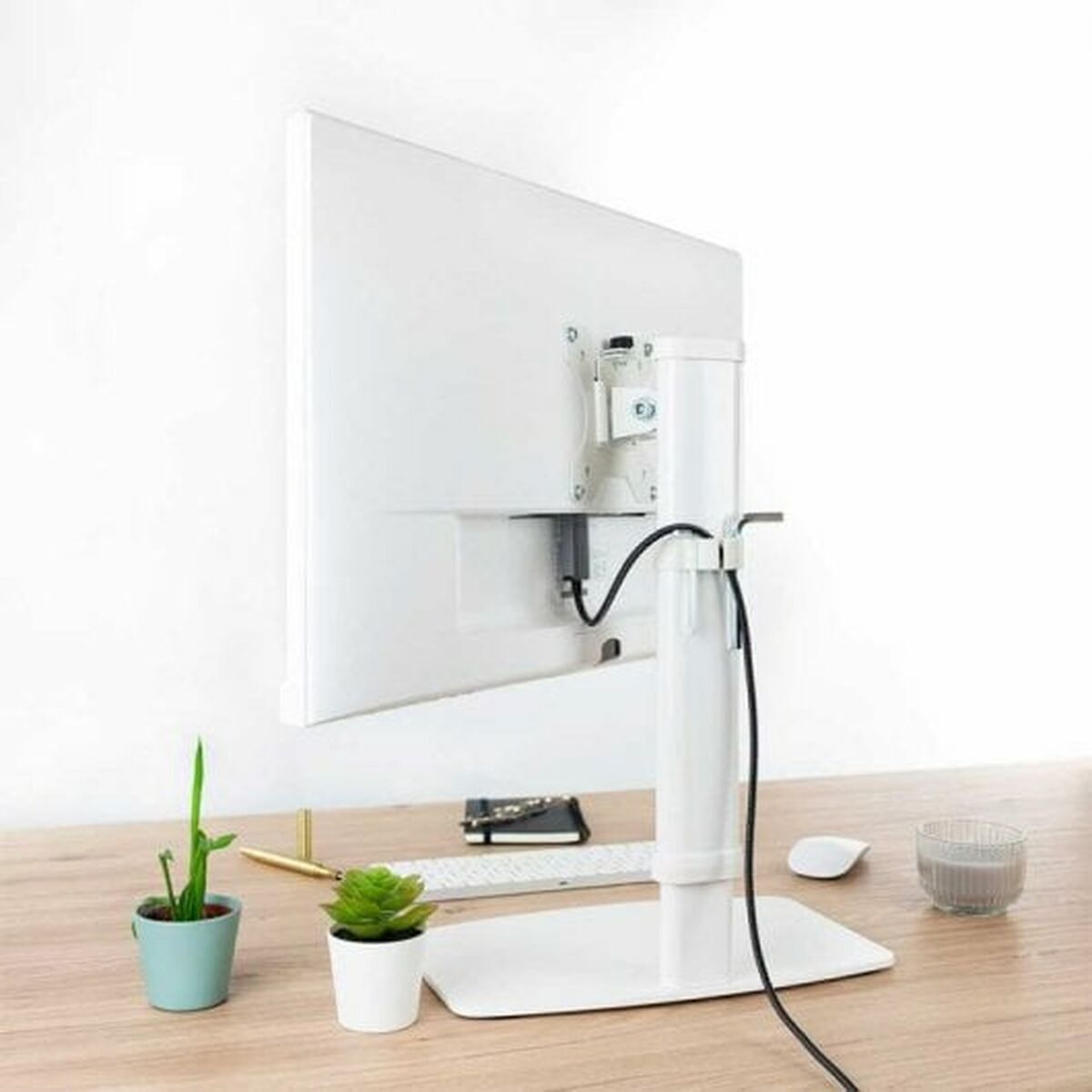 Soporte de Mesa para Pantalla TooQ DB1127TN-W 17"-27"