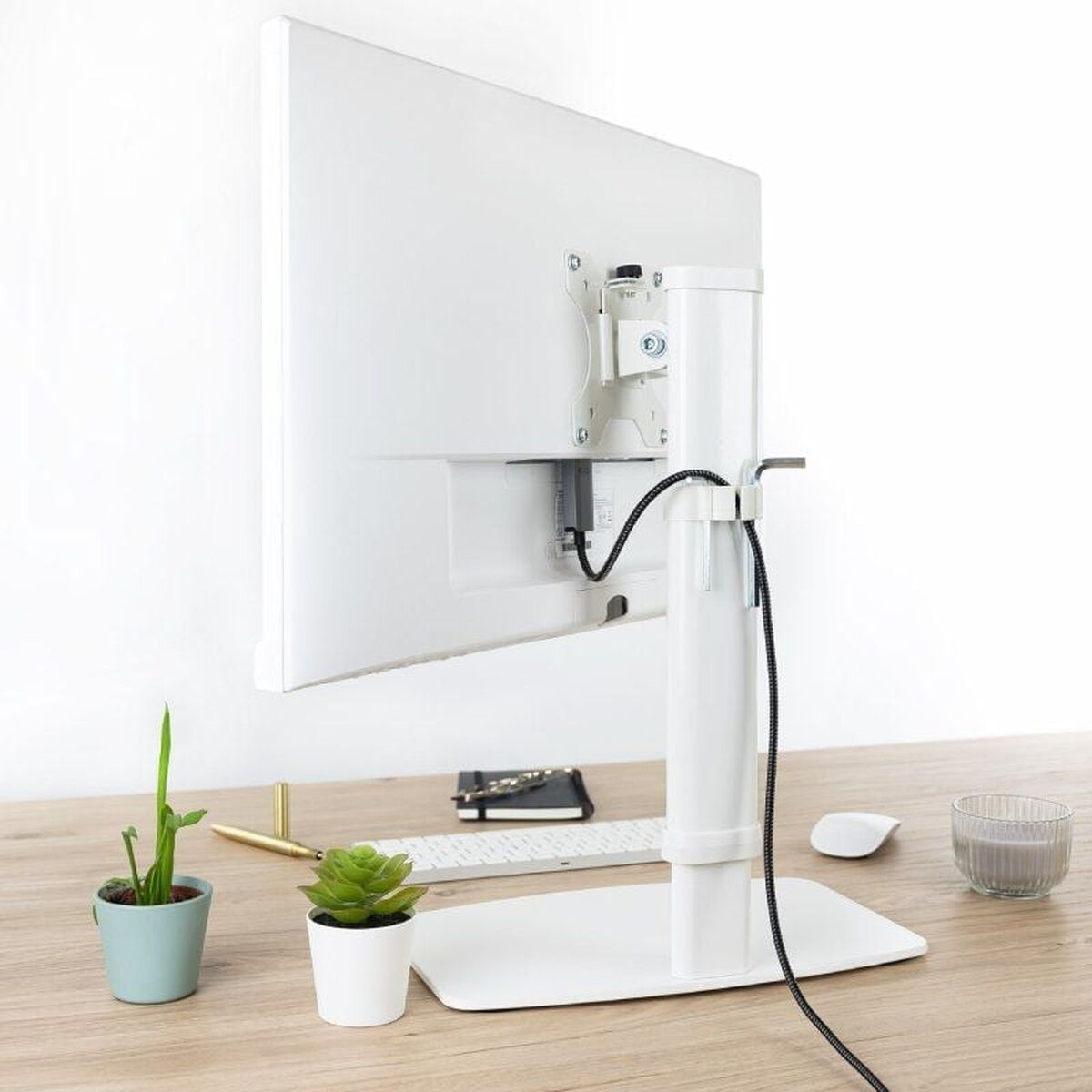 Soporte de Mesa para Pantalla TooQ DB1127TN-W 17"-27"