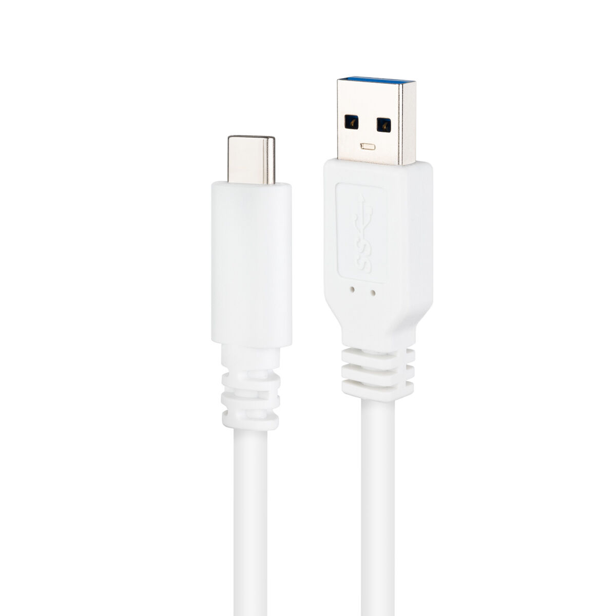 Cable USB-C NANOCABLE 10.01.4001-L150-W Blanco 1,5 m