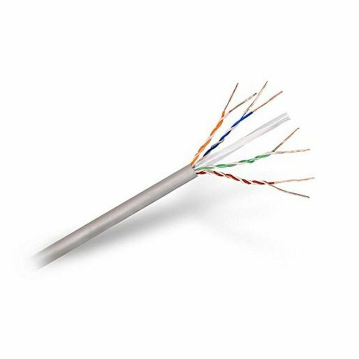 Cable RJ45 Categoría 6 UTP Rígido NANOCABLE 10.20.0504 305 m Gris 305 m