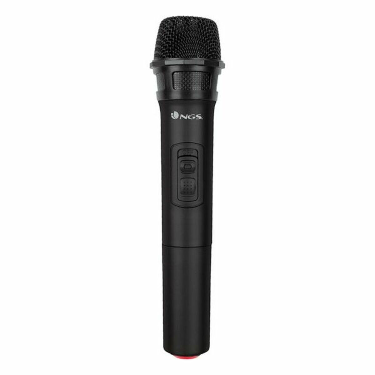 Micrófono Karaoke NGS ELEC-MIC-0013 Negro