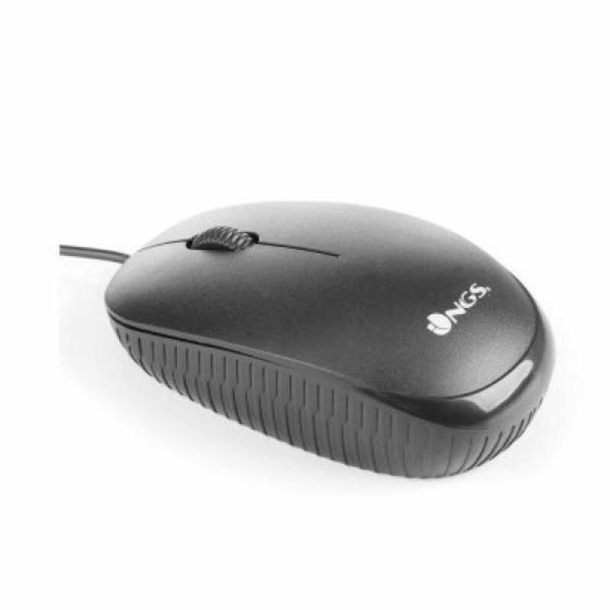 Ratón Óptico NGS NGS-MOUSE-0906 Negro 1000 dpi