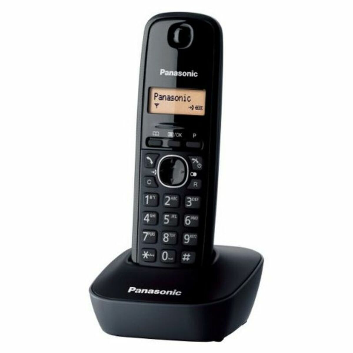 Teléfono Inalámbrico Panasonic KX-TG1611 Negro