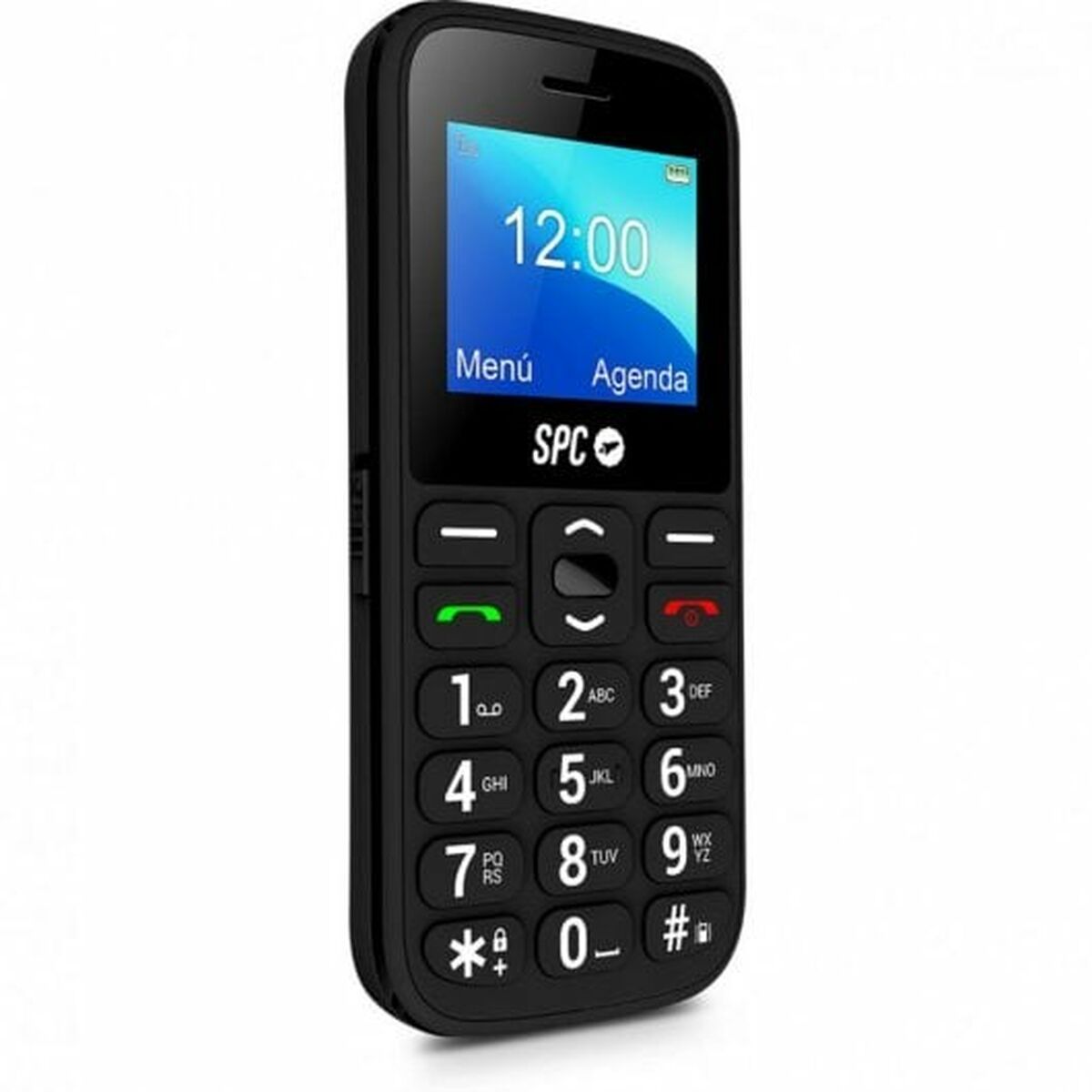 Teléfono Móvil para Mayores SPC FORTUNE 2 4G 1,77" Negro 64 GB 4G LTE