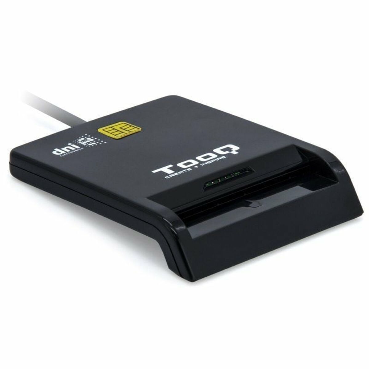 Lector de Tarjetas Inteligentes TooQ TQR-211B Negro