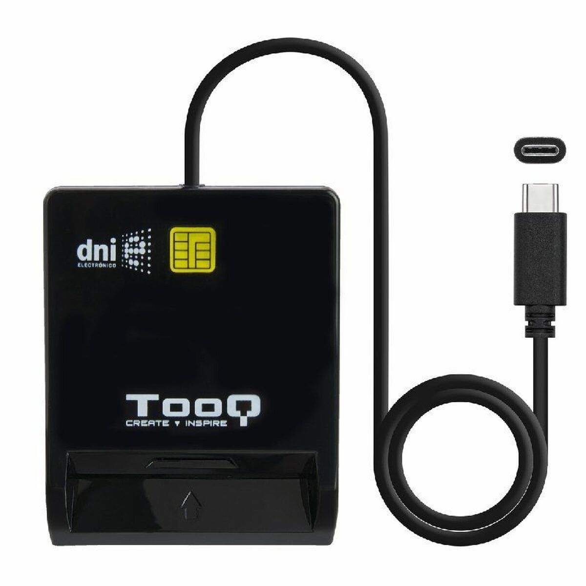 Lector de Tarjetas Inteligentes TooQ TQR-211B Negro