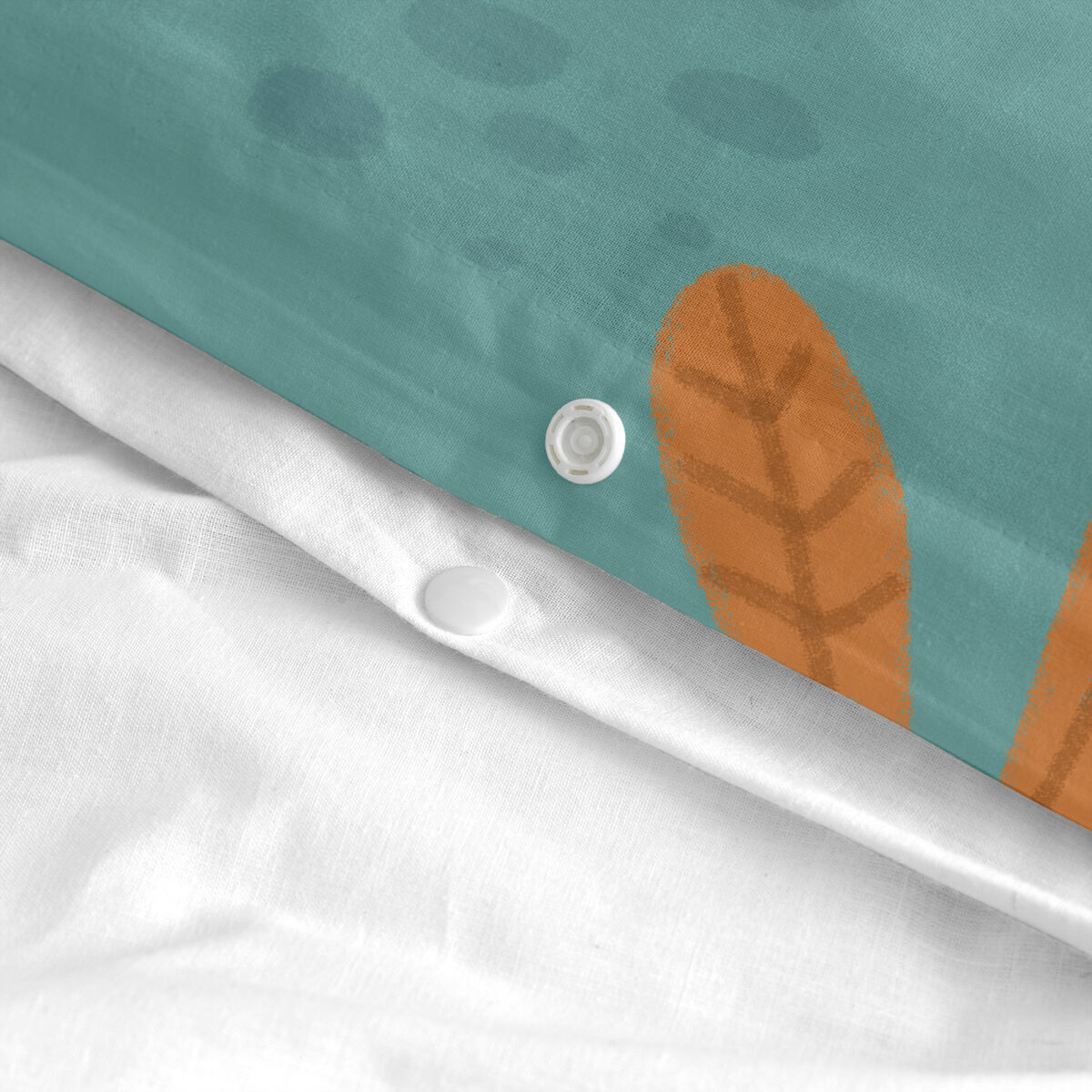 Juego de funda nórdica HappyFriday Mr Fox Dreaming   Multicolor Cuna de Bebé 2 Piezas