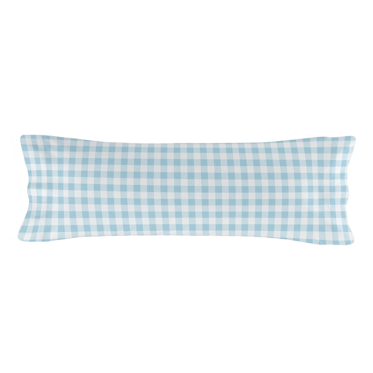 Juego de funda nórdica HappyFriday Basic Kids Azul Cama de 80/90 Vichy 2 Piezas