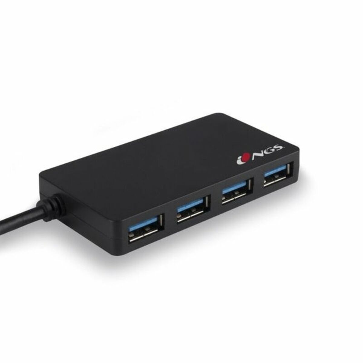 Hub USB NGS NGS-HUB-0044 Negro 480 Mbps