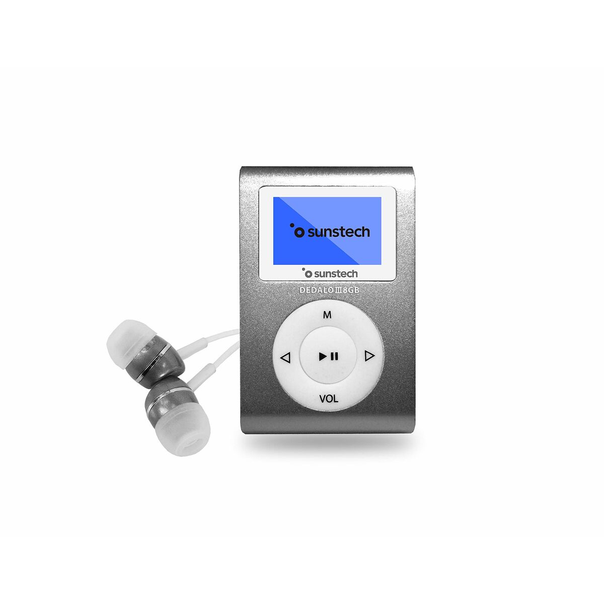 Reproductor MP3 Sunstech DEDALOIII8GBGY 1,1" 8 GB