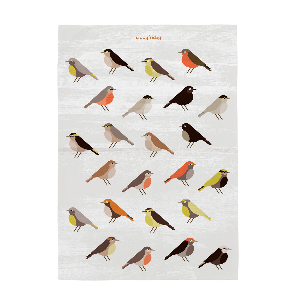 Paño de Cocina HappyFriday Nest Multicolor 70 x 50 cm (2 Unidades)