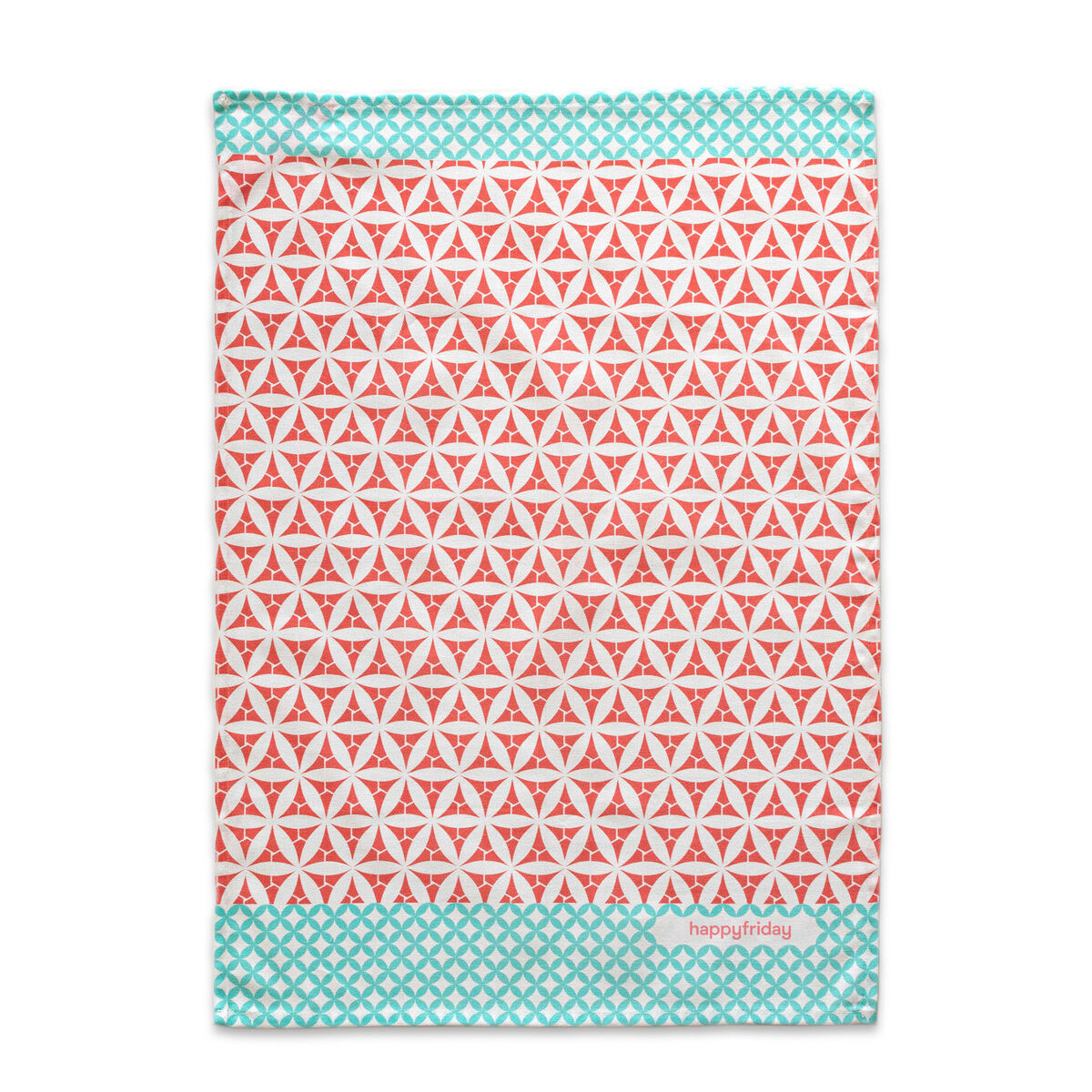 Paño de Cocina HappyFriday Floral Branch Multicolor 70 x 50 cm (2 Unidades)