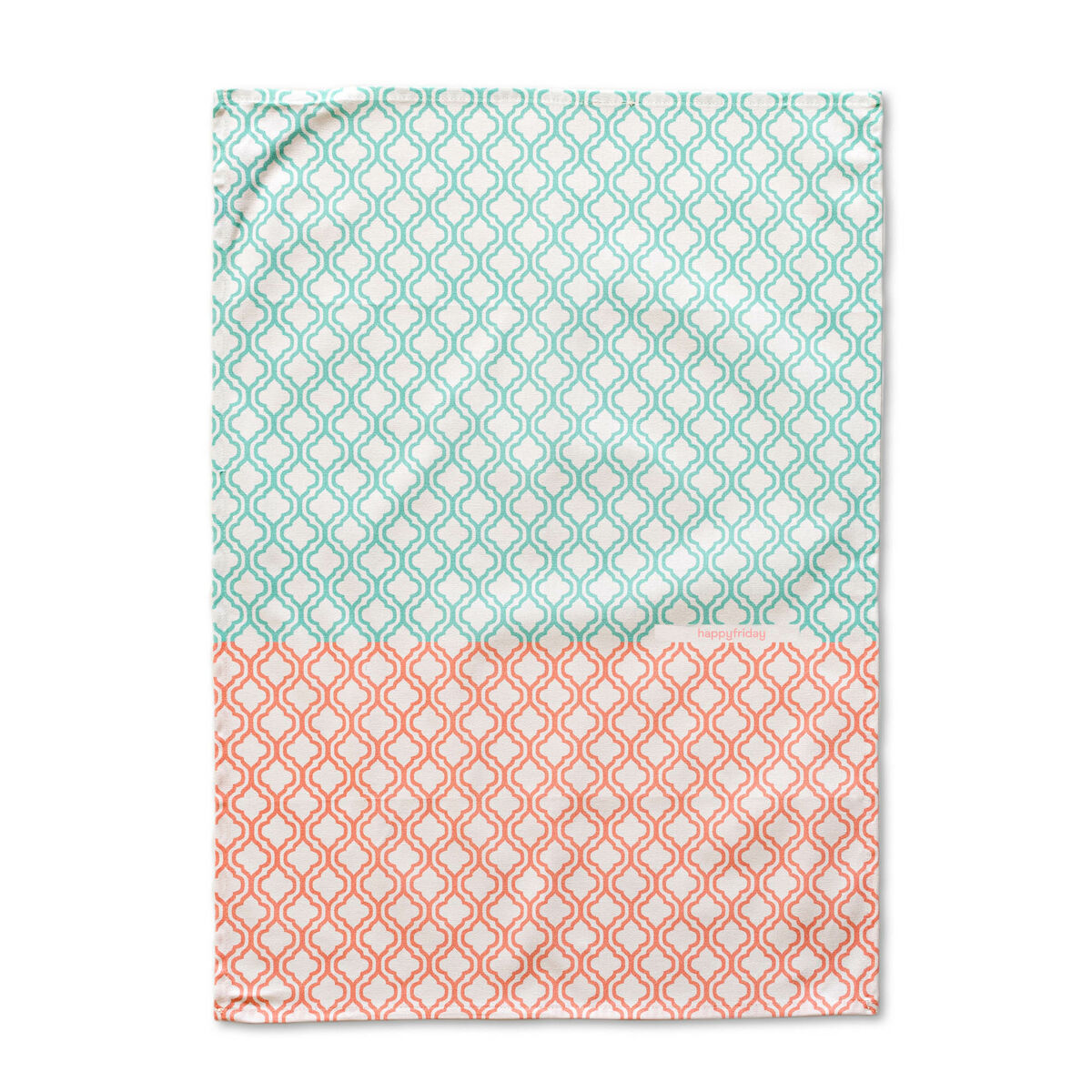 Paño de Cocina HappyFriday Chinoiserie Multicolor 70 x 50 cm (2 Unidades)