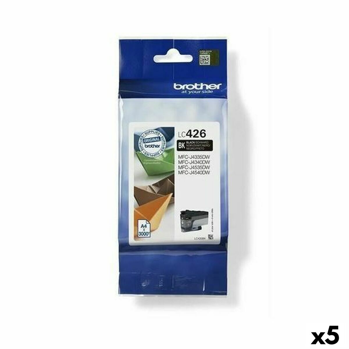 Cartucho de Tinta Original Brother LC426 Negro (5 Unidades)
