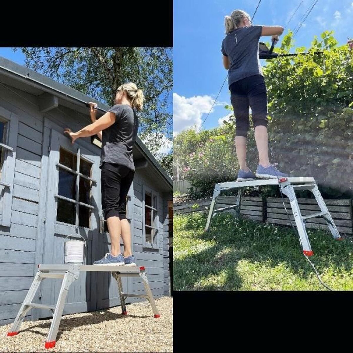 Taburete Defpro Taburete Plegable 150 kg 49,5 x 90 x 30 cm