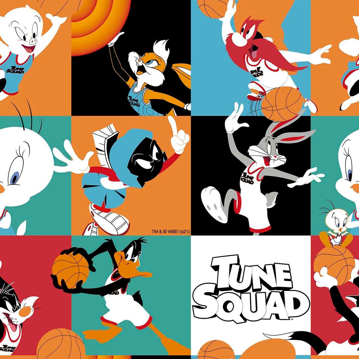 Mantel antimanchas Belum Tune Squad 02 Multicolor 300 x 150 cm