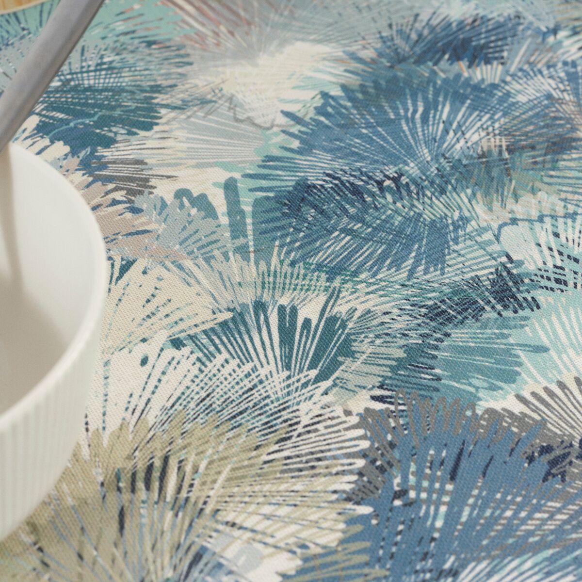 Mantel resinado antimanchas Belum P-14 Multicolor 150 x 150 cm