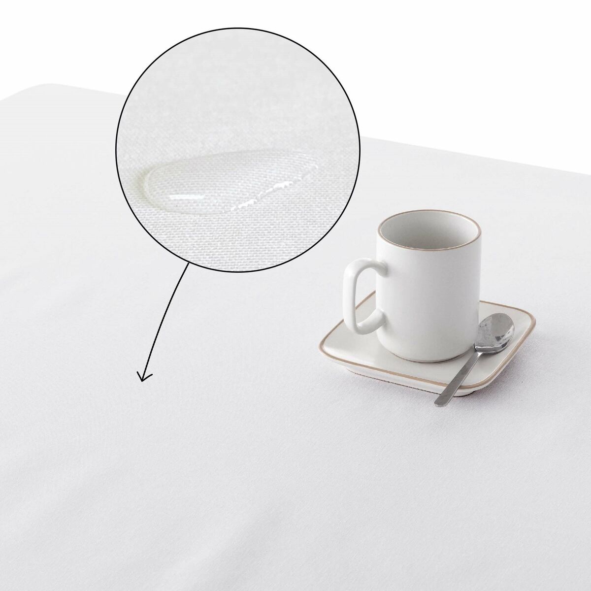 Mantel resinado antimanchas Belum P19-3 Multicolor 150 x 150 cm