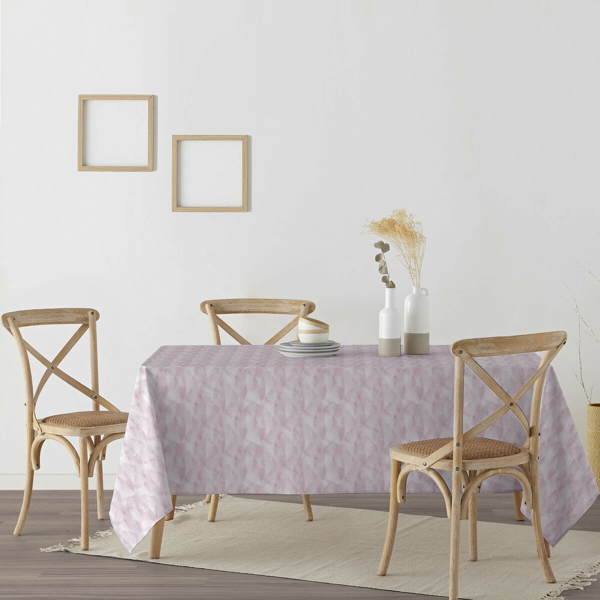 Mantel resinado antimanchas Belum 0120-289 Multicolor 150 x 150 cm