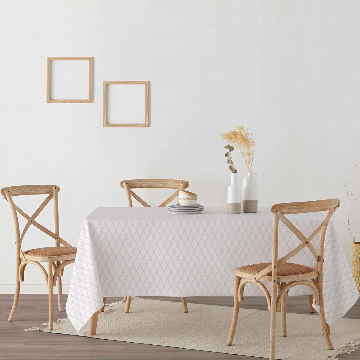 Mantel resinado antimanchas Belum 220-56 Multicolor 150 x 150 cm