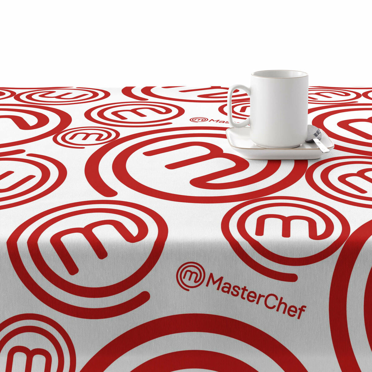 Mantel resinado antimanchas Belum Masterchef Multicolor 150 x 150 cm