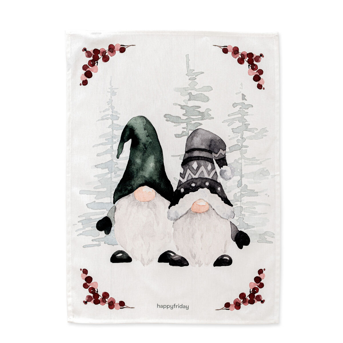 Set de Paños HappyFriday Xmas Gnomes  Multicolor 70 x 50 cm 15 x 1 x 38 cm (2 Piezas)