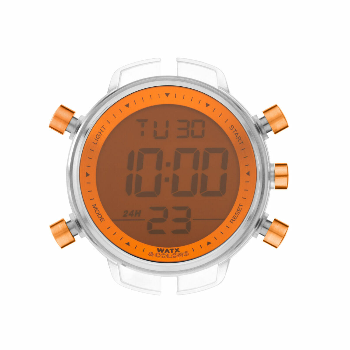 Reloj Unisex Watx & Colors RWA1717  Naranja (Ø 49 mm)