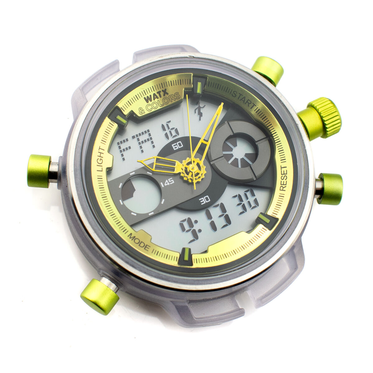 Reloj Unisex Watx & Colors RWA2703 Amarillo (Ø 49 mm)