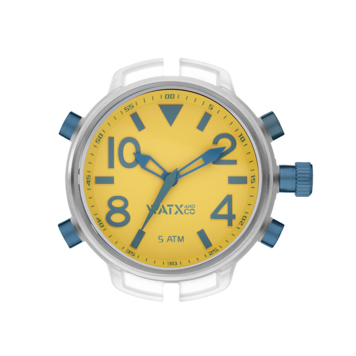 Reloj Unisex Watx & Colors RWA3747  Amarillo (Ø 49 mm)