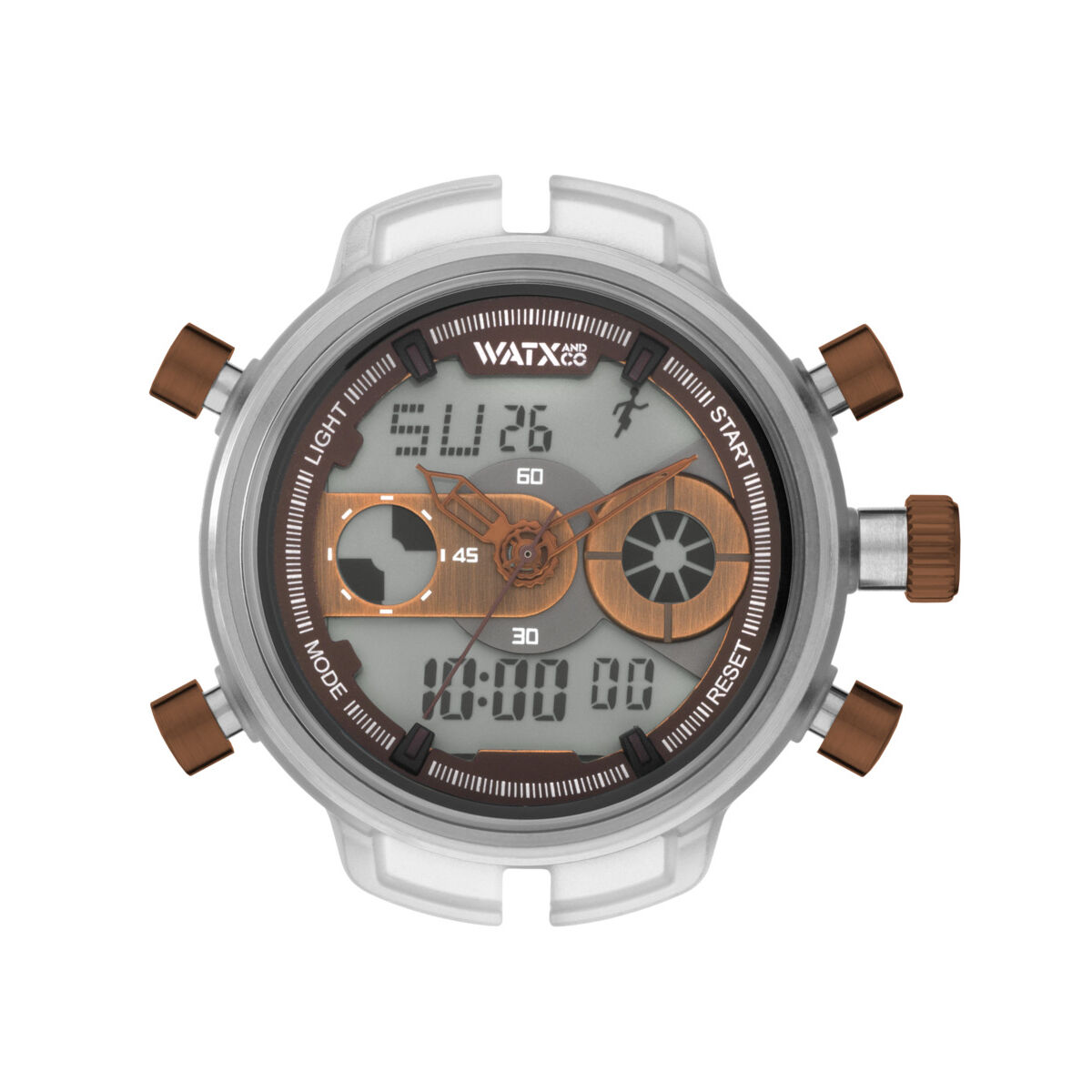 Reloj Unisex Watx & Colors RWA2720 Marrón (Ø 49 mm)