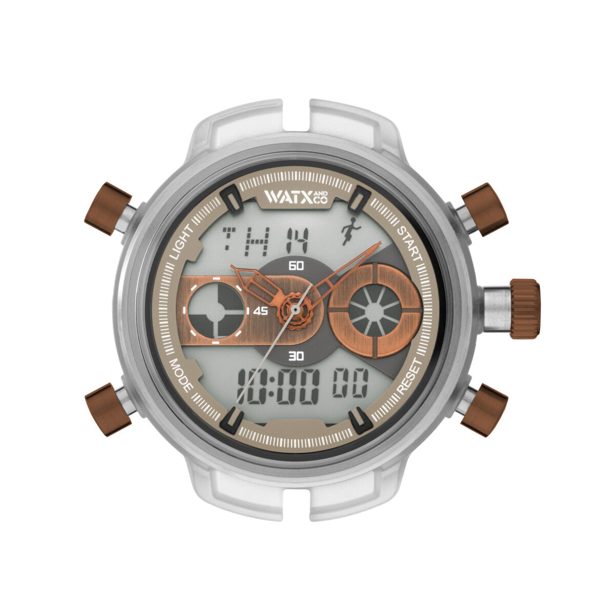Reloj Unisex Watx & Colors RWA2719 Gris (Ø 49 mm)