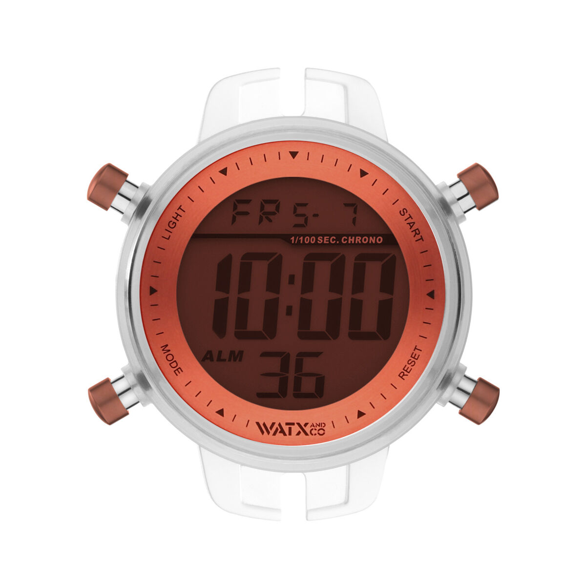 Reloj Unisex Watx & Colors RWA1089 Naranja (Ø 43 mm)