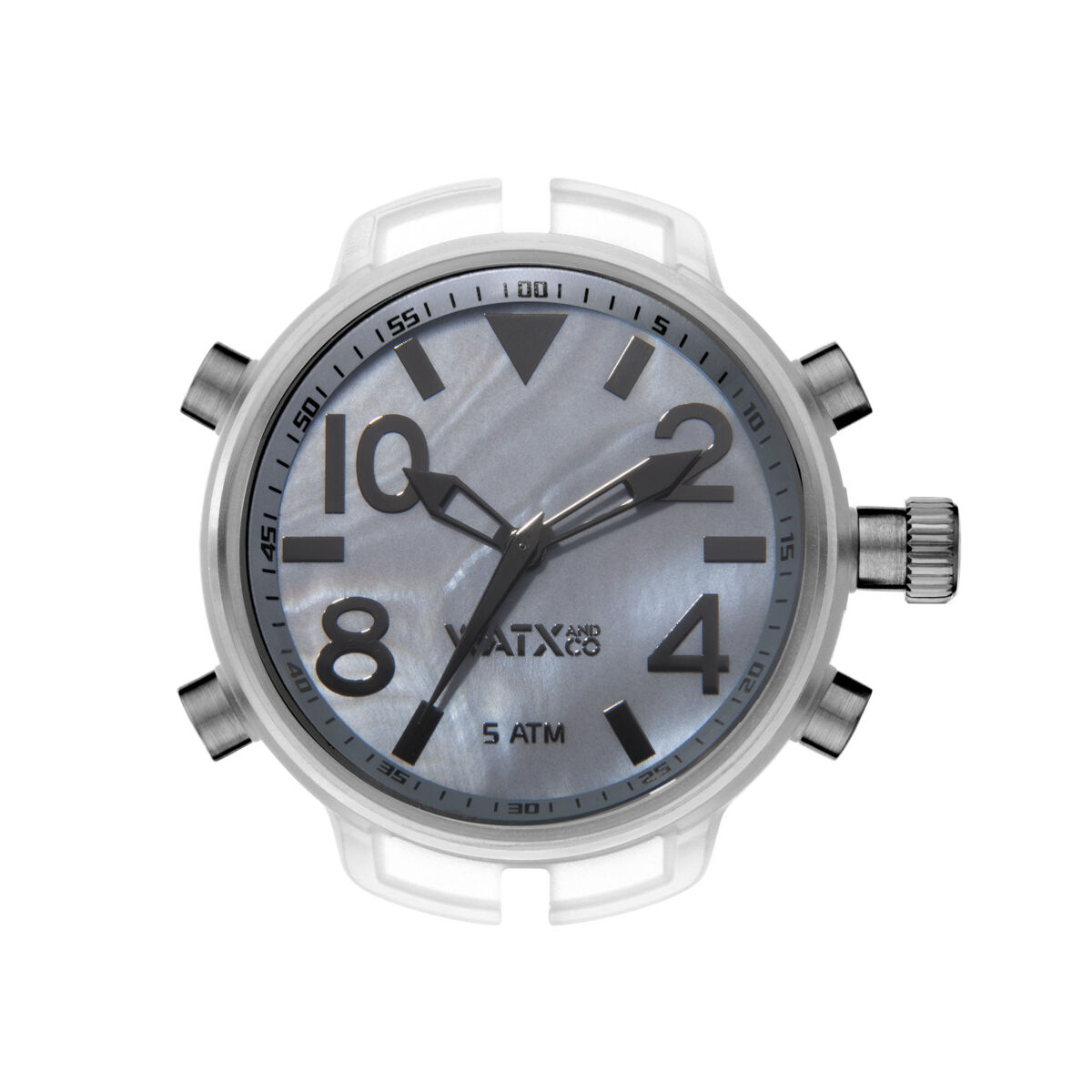 Reloj Unisex Watx & Colors RWA3708  Gris (Ø 49 mm)