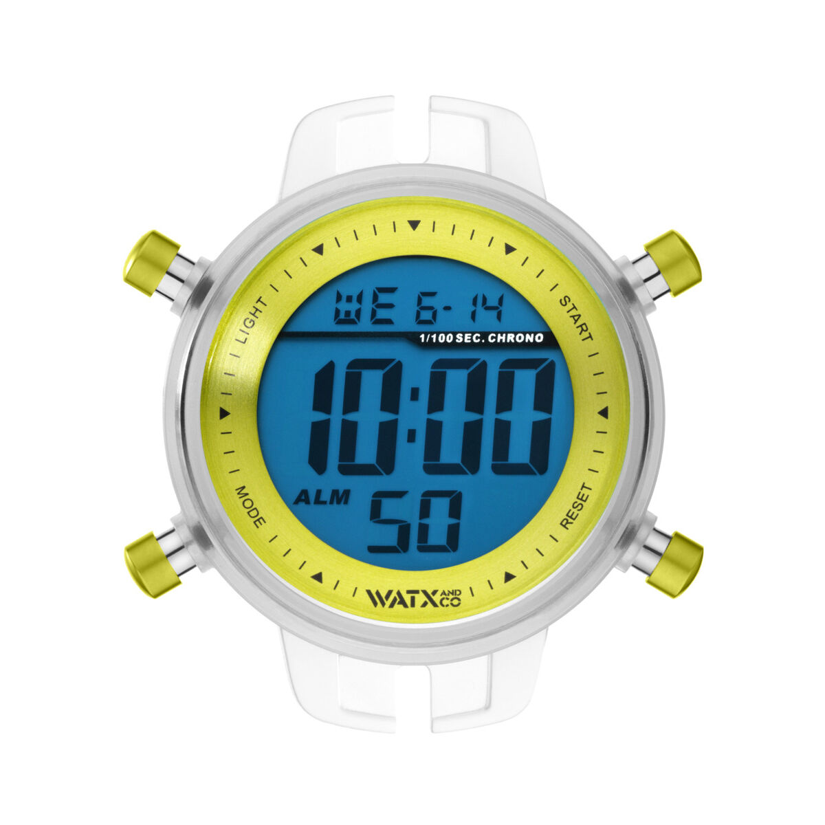 Reloj Unisex Watx & Colors RWA1094 Amarillo (Ø 43 mm)