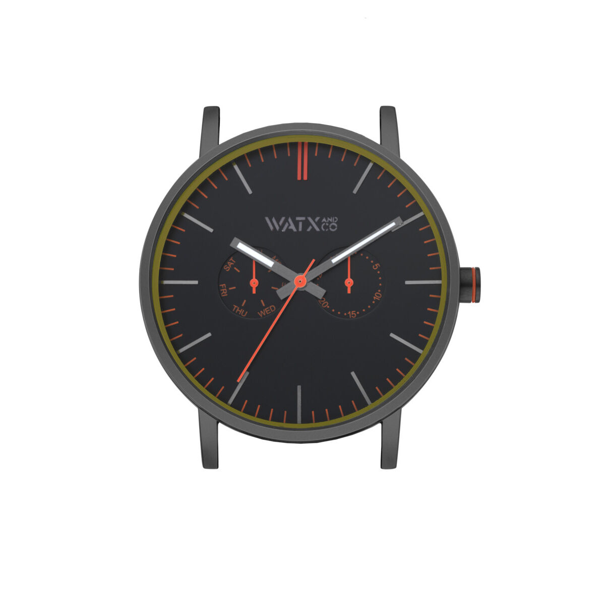 Reloj Unisex Watx & Colors  WXCA2713 Negro (Ø 44 mm)