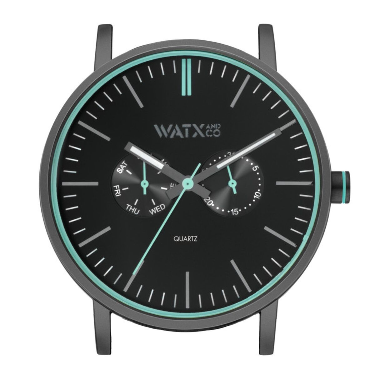 Reloj Unisex Watx & Colors  WXCA2718 Negro (Ø 44 mm)