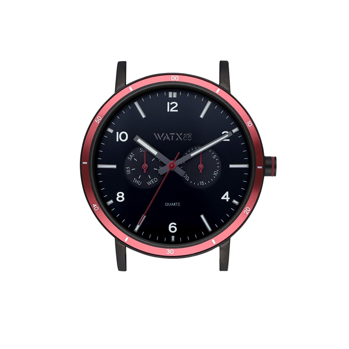 Reloj Unisex Watx & Colors WXCA2719  Negro (Ø 44 mm)