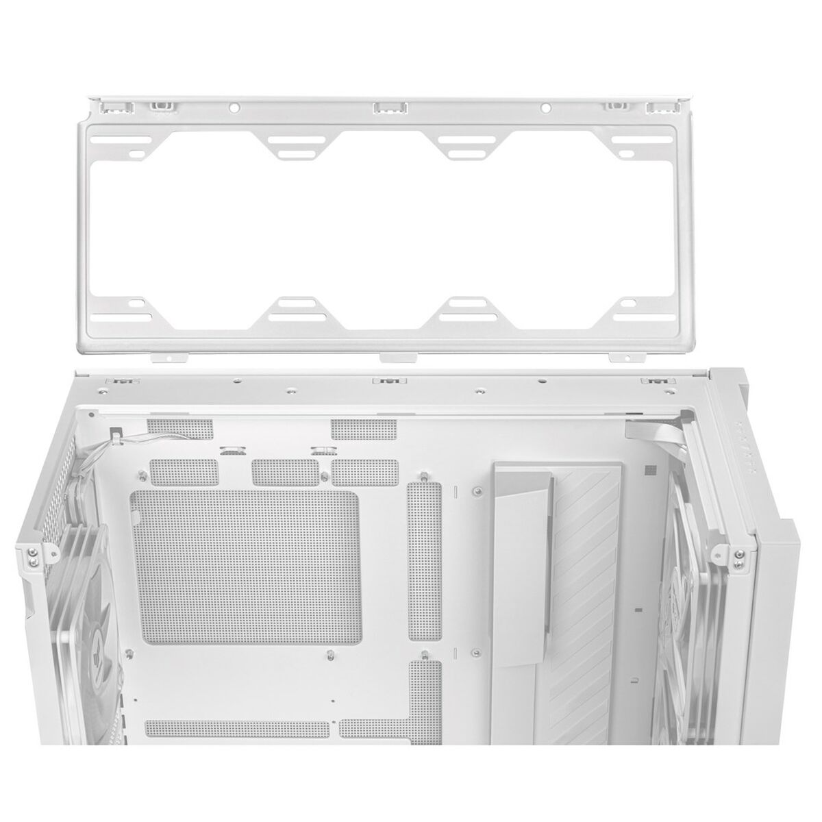 Caja Semitorre ATX Asus TUF GAMING GT302 TG ARGB Blanco Multicolor