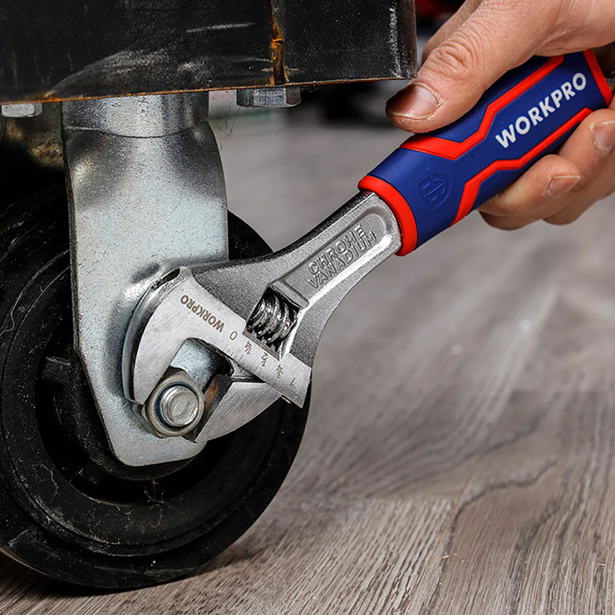 Llave inglesa ajustable Workpro 10" 25 cm