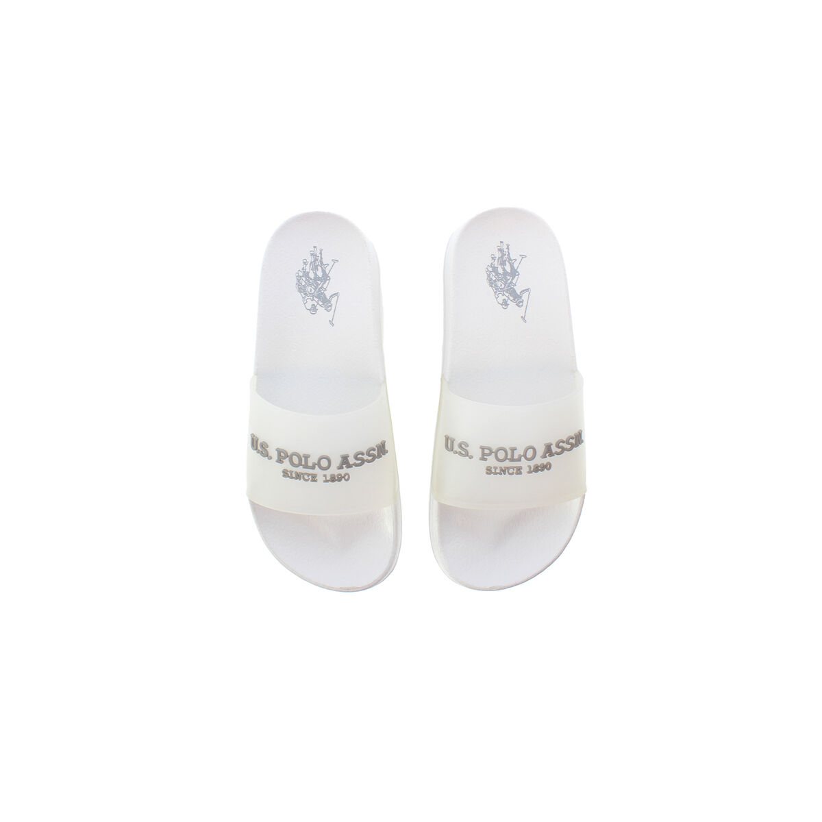 Chanclas para Mujer U.S. Polo Assn. AMAMI009 WHI008  Blanco