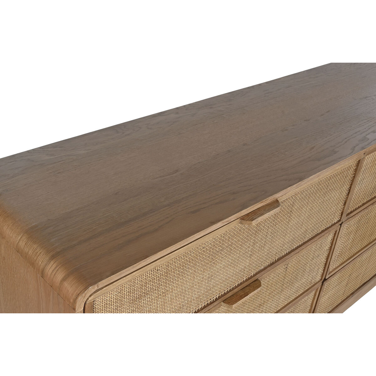 Cajonera Home ESPRIT Natural Roble Tropical 182 x 45 x 81 cm