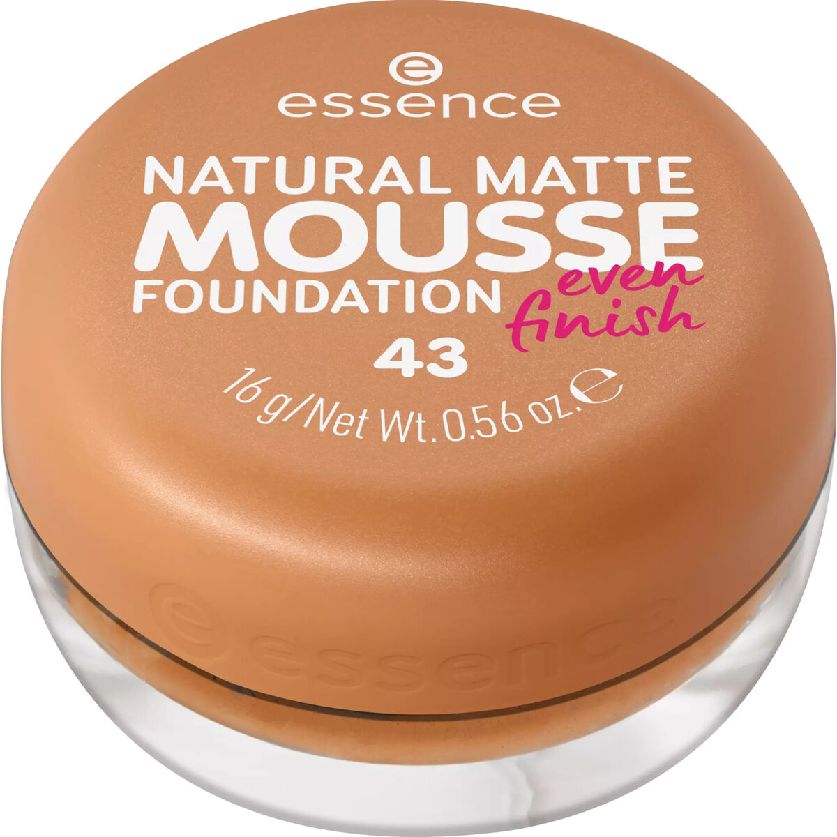 Base de Maquillaje en Mousse Essence NATURAL MATTE Nº 43 16 g