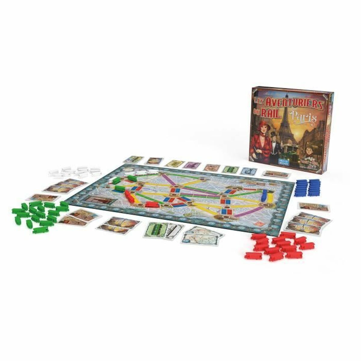 Juego de Mesa Asmodee Les Aventuriers du Rail - Paris (FR)