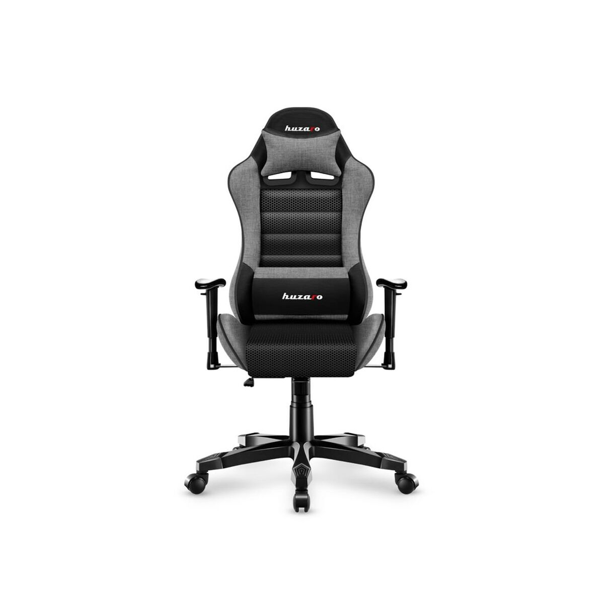 Silla Gaming Huzaro HZ-Ranger 6.0 Grey Mesh Negro/Gris