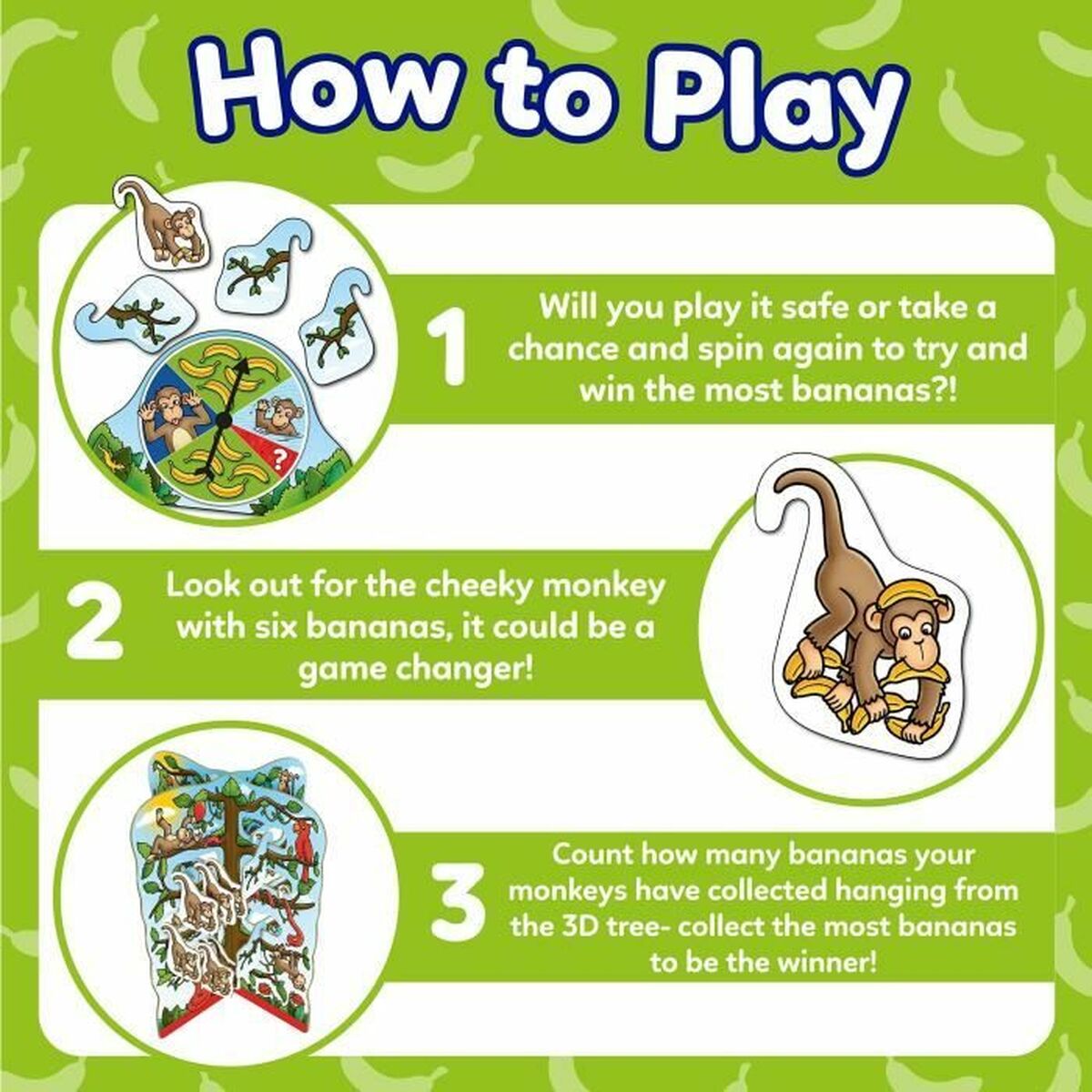 Juego de Mesa Orchard Cheecky Monkeys (FR)