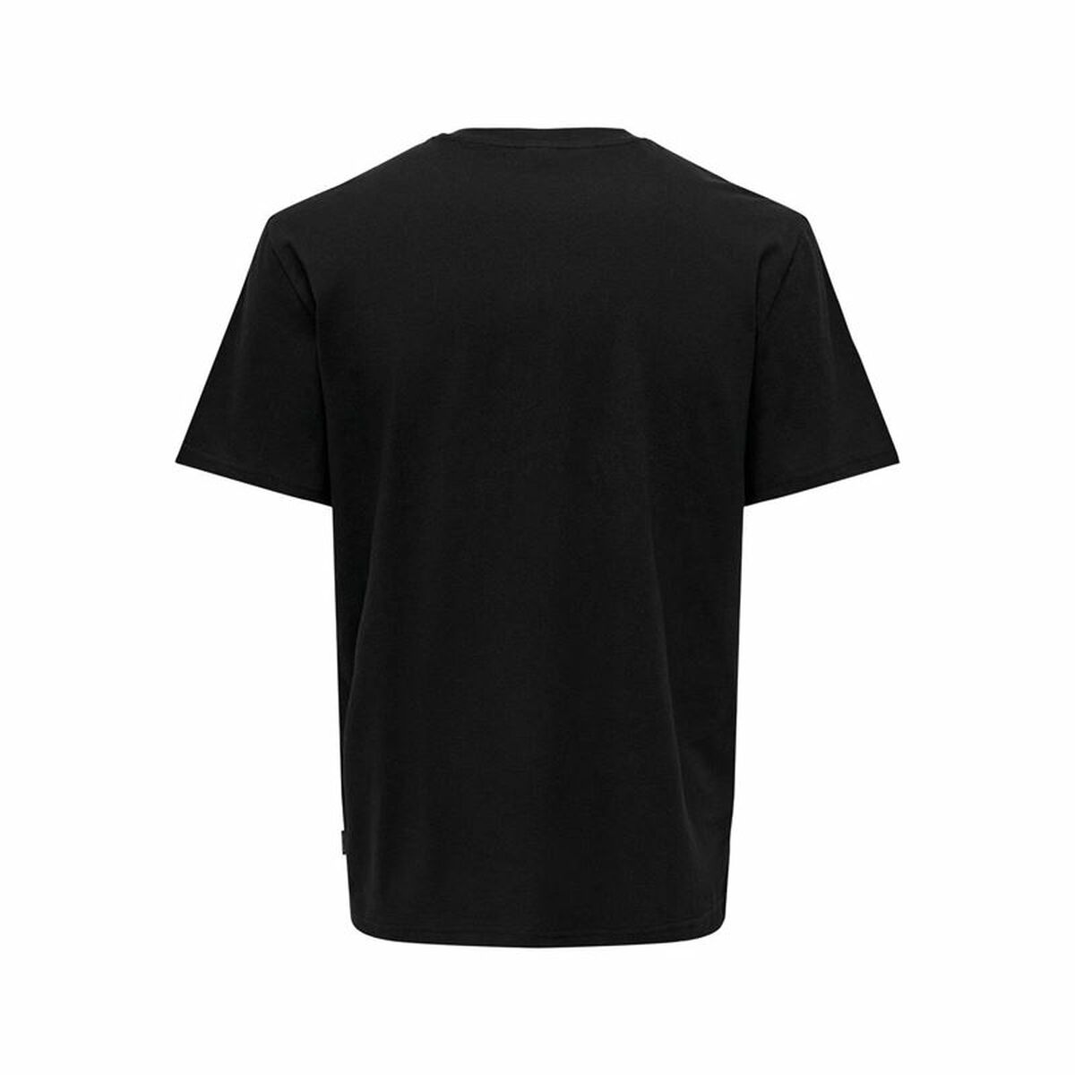 Camiseta de Manga Corta Hombre Only & Sons Onskolton Reg Beach Negro