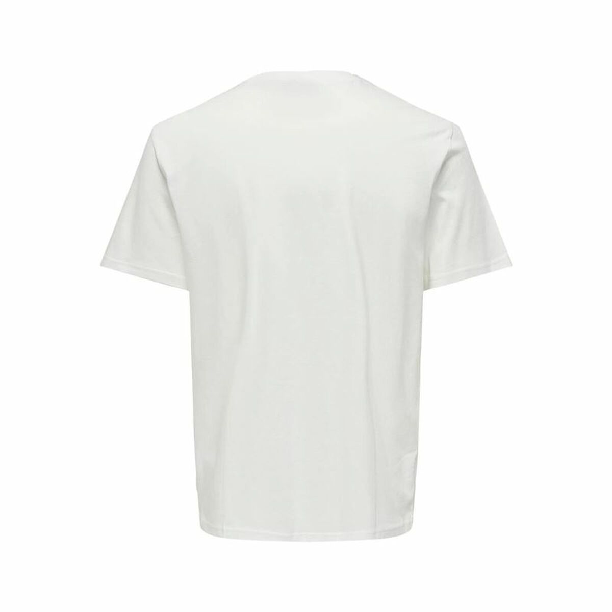Camiseta de Manga Corta Hombre Only & Sons Onskolton Reg Beach Blanco